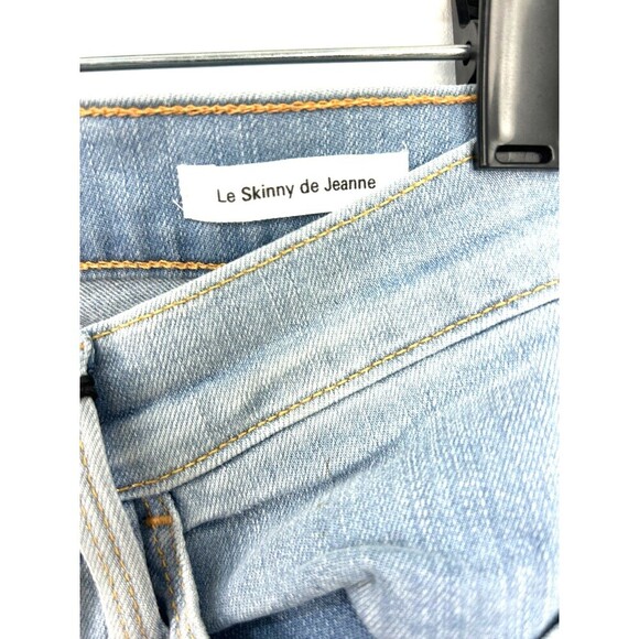 New Frame Denim Womens Size 27 Jeans Light Blue Le Skinny de Jeanne R3 - Picture 10 of 12